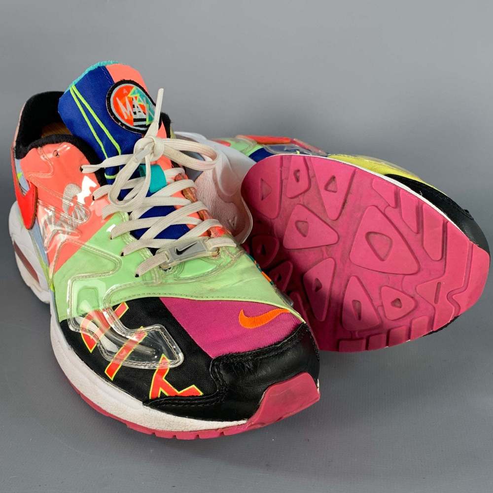NIKE Air Max 2 Light Multi Color Color Block Nylon Sneakers - Picture 5 of 11